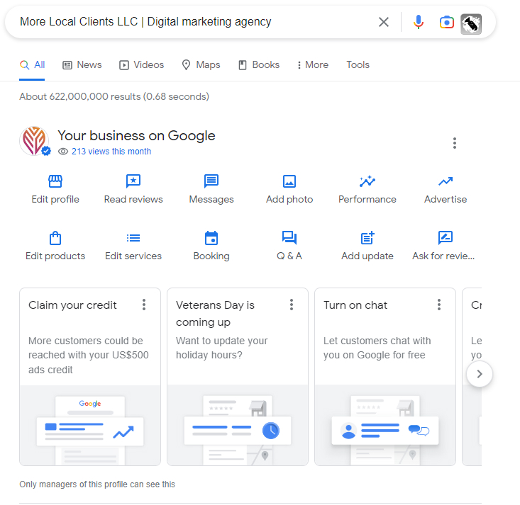 google business profile new ui