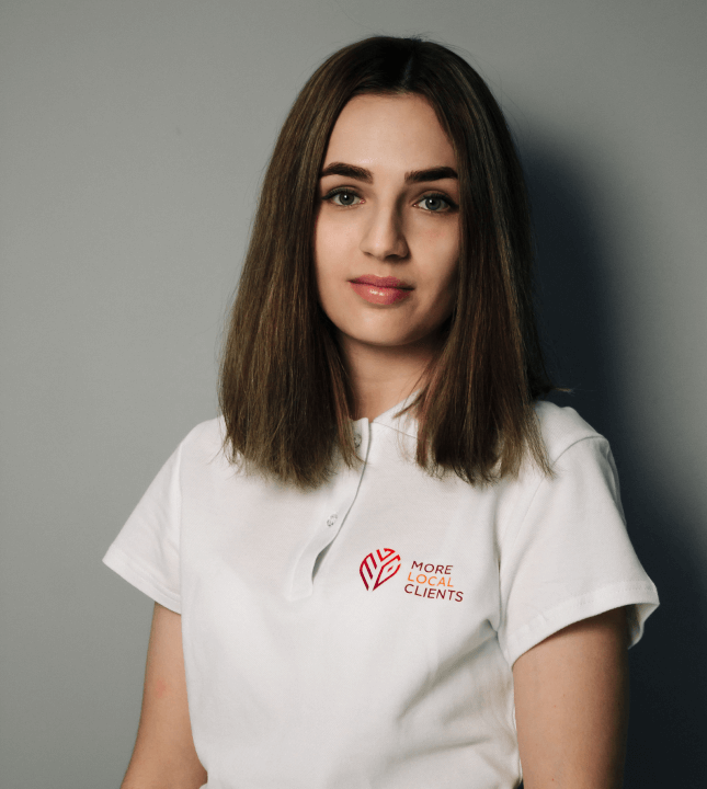 Sofiia<br> Fedoriaka Local SEO expert